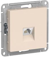 Розетка телефонная без рамки Systeme Electric AtlasDesign 1-м. RJ11 бежевый картинка